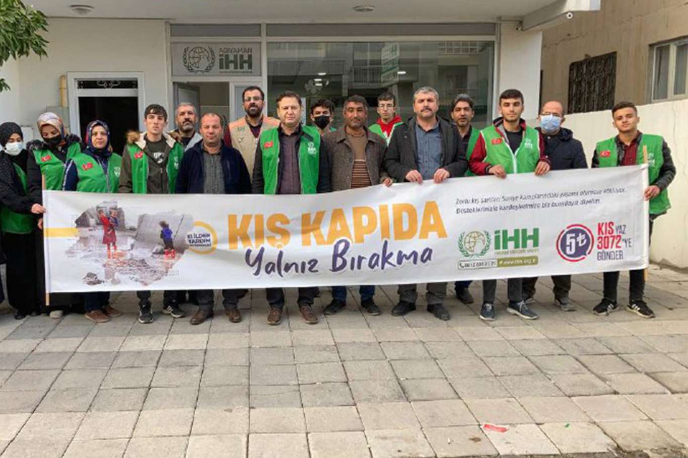 İHH Adıyaman Şubesi: Kış kapıda mazlumları yalnız bırakma İHH Adıyaman Şubesi: Kış kapıda mazlumları yalnız bırakma